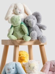 JoJo Maman Bébé White Betsy Bunny Soft Toy Small - Image 8 of 8