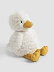 JoJo Maman Bébé Cream Doris Duck Soft Toy Medium - Image 6 of 9