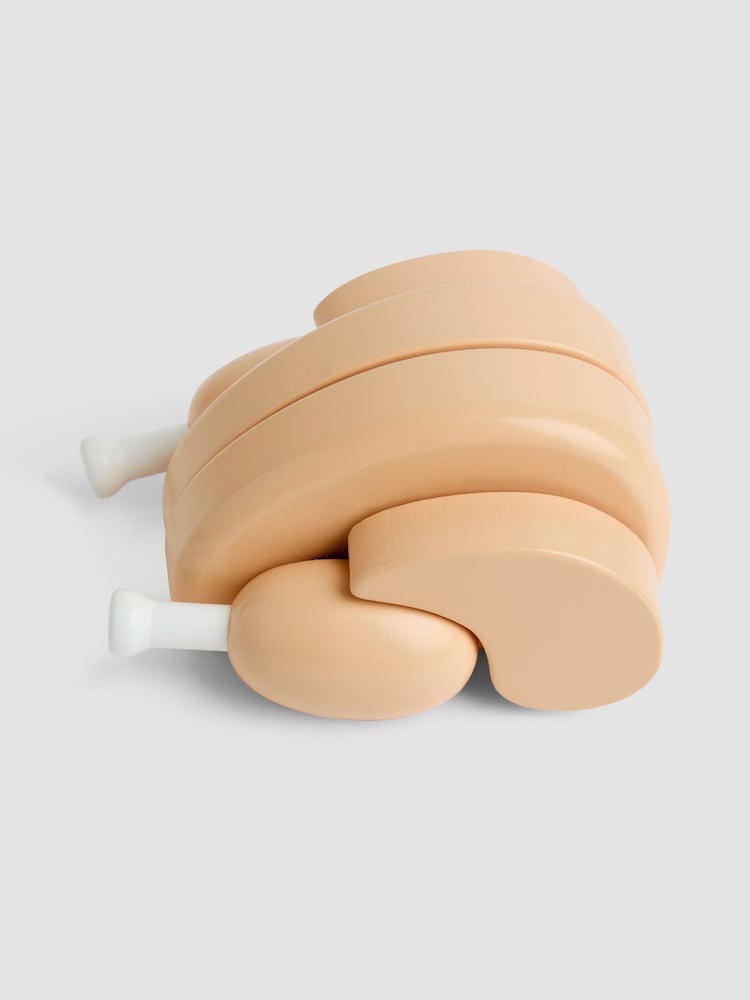 JoJo Maman Bébé Roast Dinner Wooden Role Play Toy - Image 6 of 6 JoJo Maman Bébé Roast Dinner Wooden Role Play Toy - Image 6 of 6