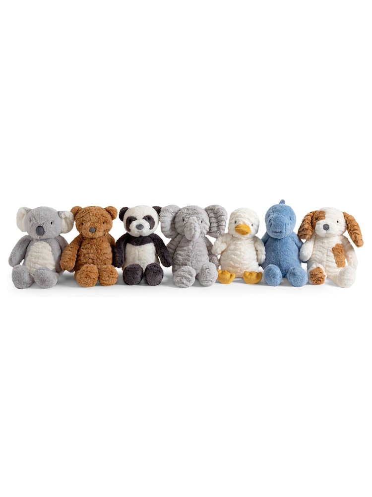 JoJo Maman Bébé Brown Barnaby Bear Soft Toy Plushie - Medium - Image 10 of 10