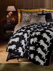 Black Tiger Knit Throw - Image 1 of 5