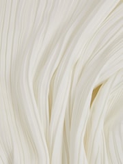 Reiss Ivory Ember High Neck Plisse Top - Image 5 of 5
