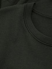 Reiss Dark Military Green Wessex Merino Wool Crew Neck Jumper - Image 5 of 5