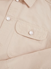 Reiss Stone Oe Eddie Cotton Worker Jacket - Image 6 of 6