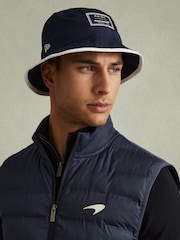 Reiss x McLaren F1 Team Navy Embroidered Hat - Image 2 of 4