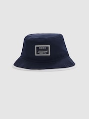 Reiss x McLaren F1 Team Navy Embroidered Hat - Image 3 of 4