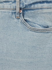 Reiss Light Blue Crete Wide Leg Jeans - Image 6 of 6
