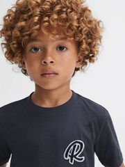Reiss Multi Jude Cotton Crew-Neck T-Shirts 3 Pack - Image 4 of 11
