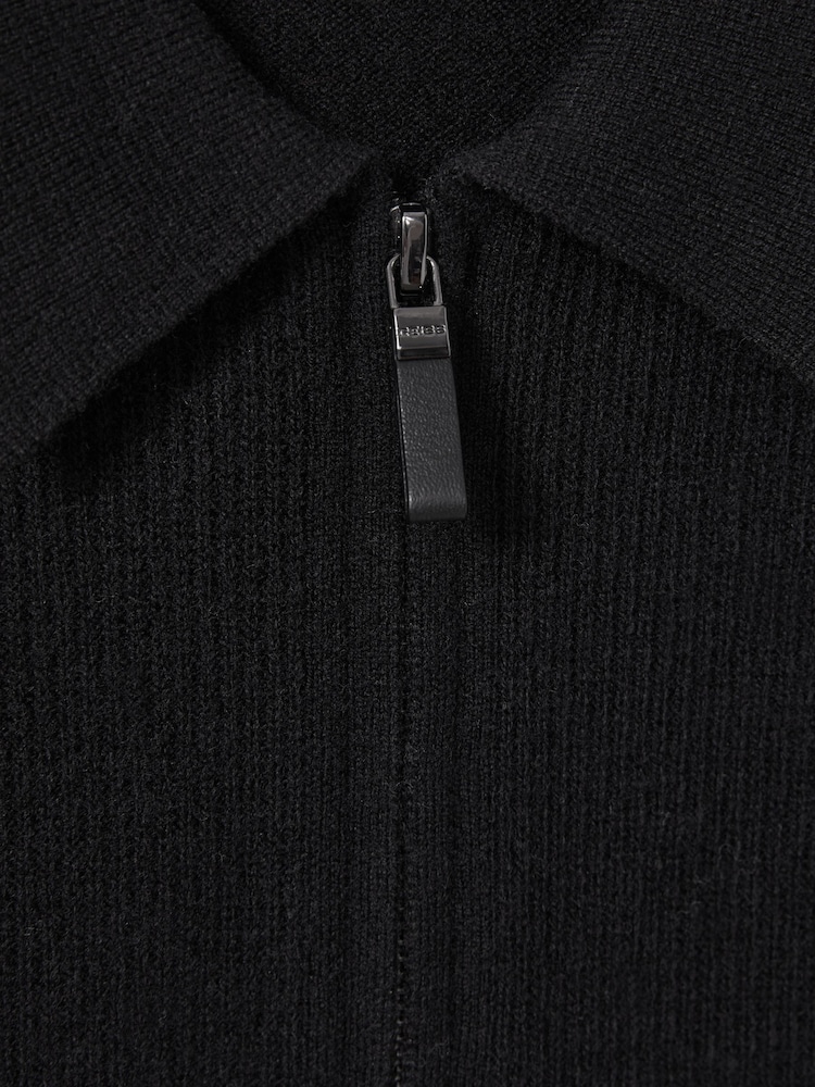 Reiss Regis Wool Half-Zip Polo Shirt - Bild 5 von 5 Reiss Regis Wool Half-Zip Polo Shirt - Bild 5 von 5