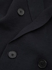 Reiss – Zweireihiger Strickblazer mit Foulard-Muster - Bild 6 von 6