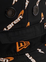Reiss Black McLaren F1 Printed Bucket Hat - Image 3 of 4