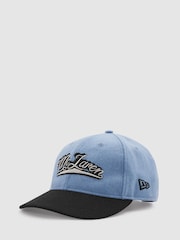 Svetlo-mornarsko modra - Reiss x McLaren F1 Team McLaren F1 Wool Blend Embroidered Baseball Cap - Slika 1 iz 4