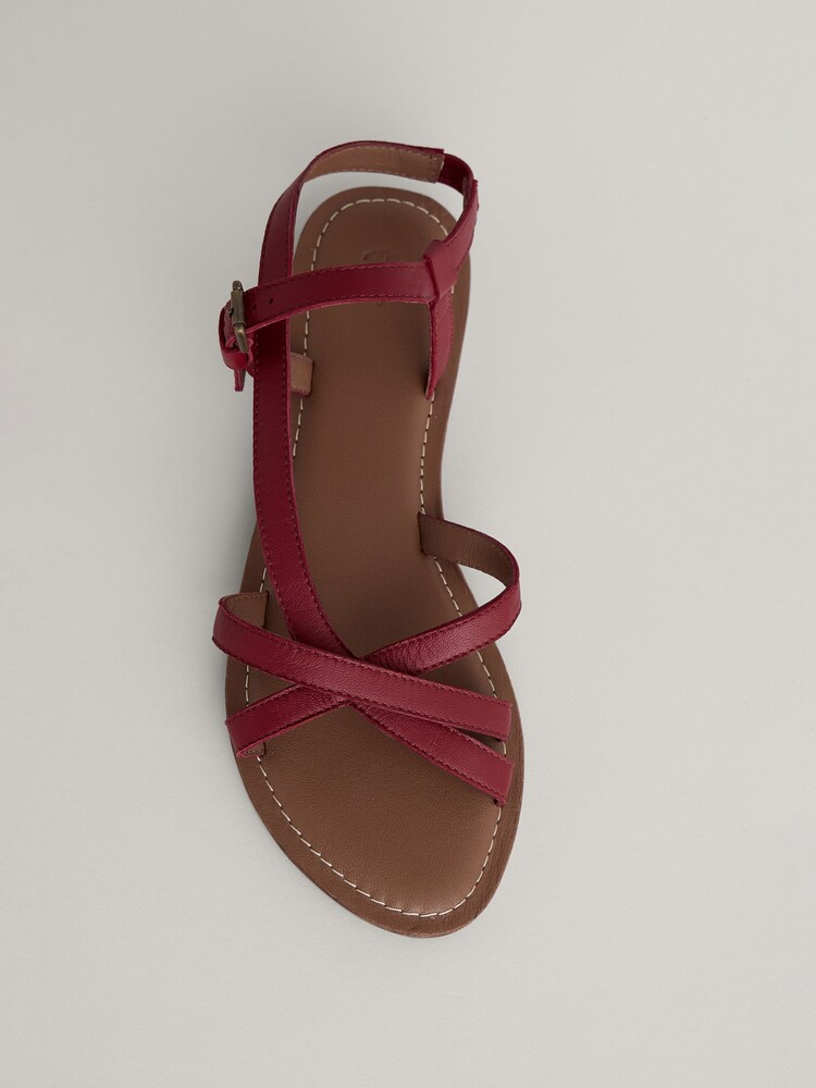 Seasalt Cornwall Red Sea Step Strappy Leather Sandals - Image 5 of 5 Seasalt Cornwall Red Sea Step Strappy Leather Sandals - Image 5 of 5