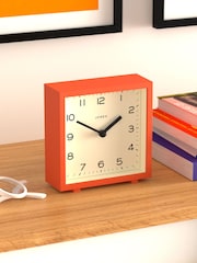Jones Clocks Pumpkin Orange Disco Mantel Clock - Image 2 of 4
