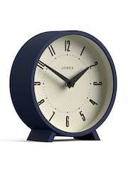 Jones Clocks Inky Blue Venus Round Mantel Clock - Image 4 of 4