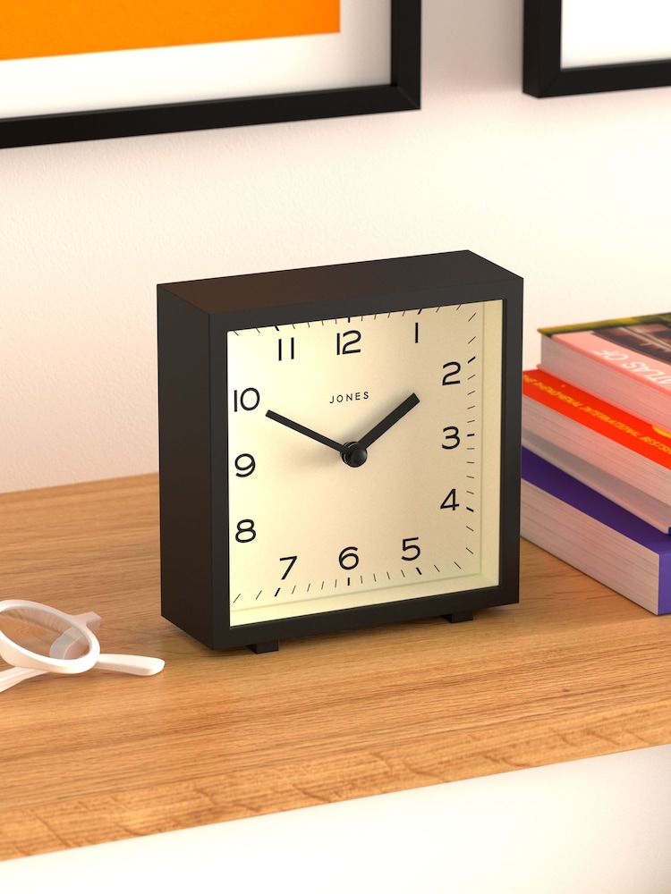 Jones Clocks Black Disco Mantel Clock - Image 4 of 4