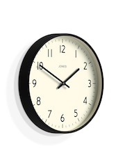Jones Clocks Black Studio Wall Clock - Image 3 of 4