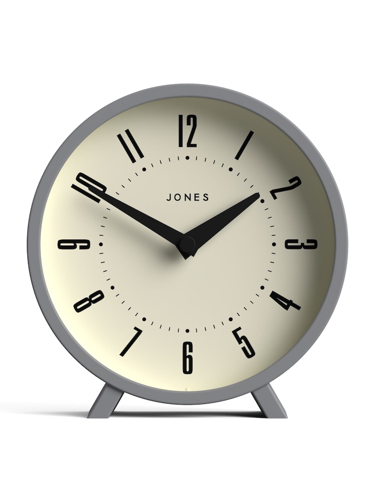 Jones Clocks Elephant Grey Venus Round Mantel Clock - Image 2 of 4