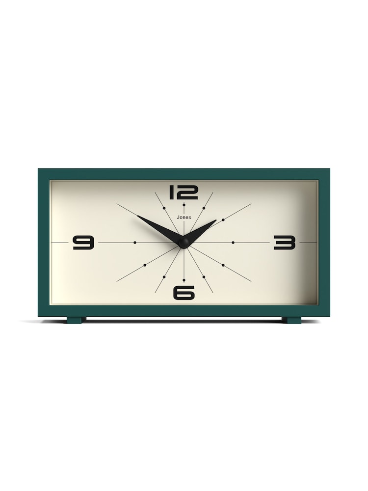Jones Clocks Eden Green Odeon Mantel Clock - Image 2 of 4