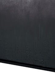 Pacific Monochrome Abstract Square Canvas with Black Frame - Image 4 of 6