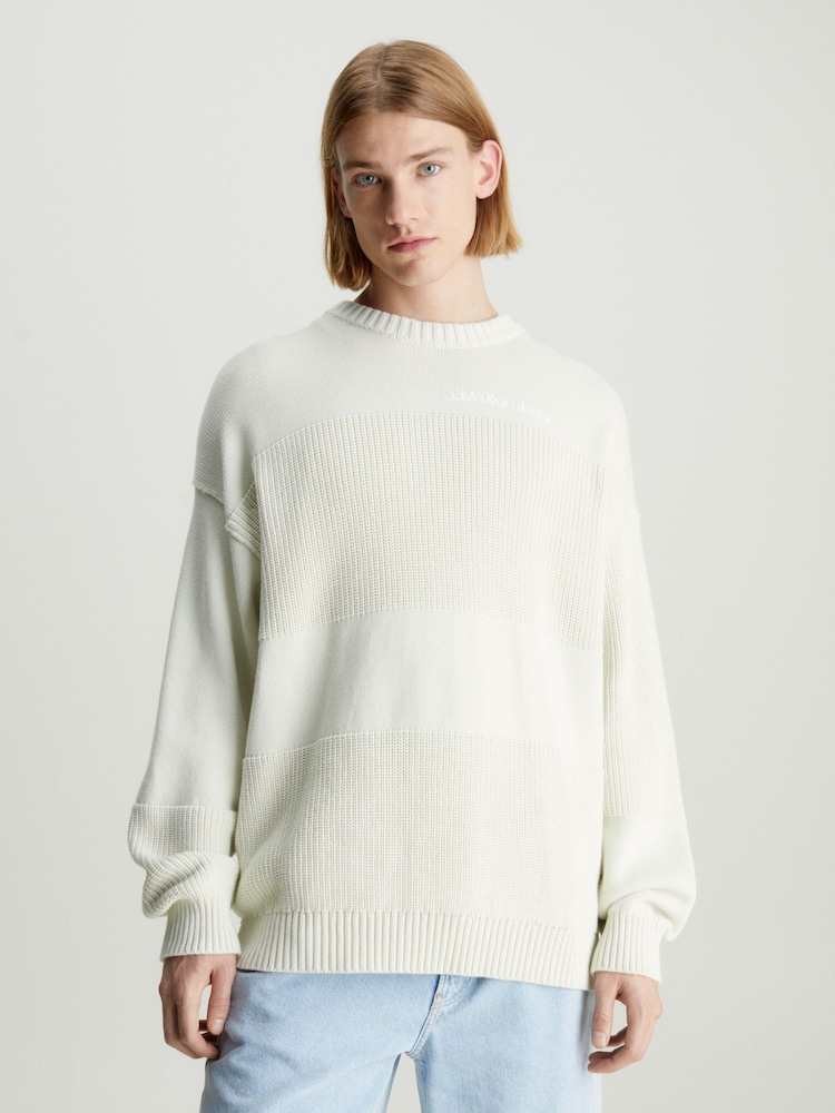 Pulover rotund Guler tricotat Calvin Klein - Image 1 of 4