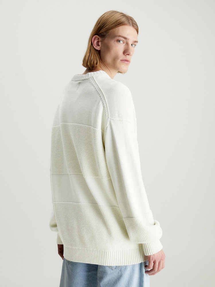 Pulover rotund Guler tricotat Calvin Klein - Image 2 of 4