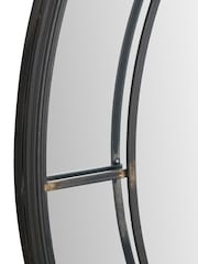 Pacific Antique Bronze Metal Round Wall Mirror - Image 3 of 4