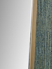 Pacific Brushed Gold Slim Frame Arch Floor Mirror - Image 4 of 4