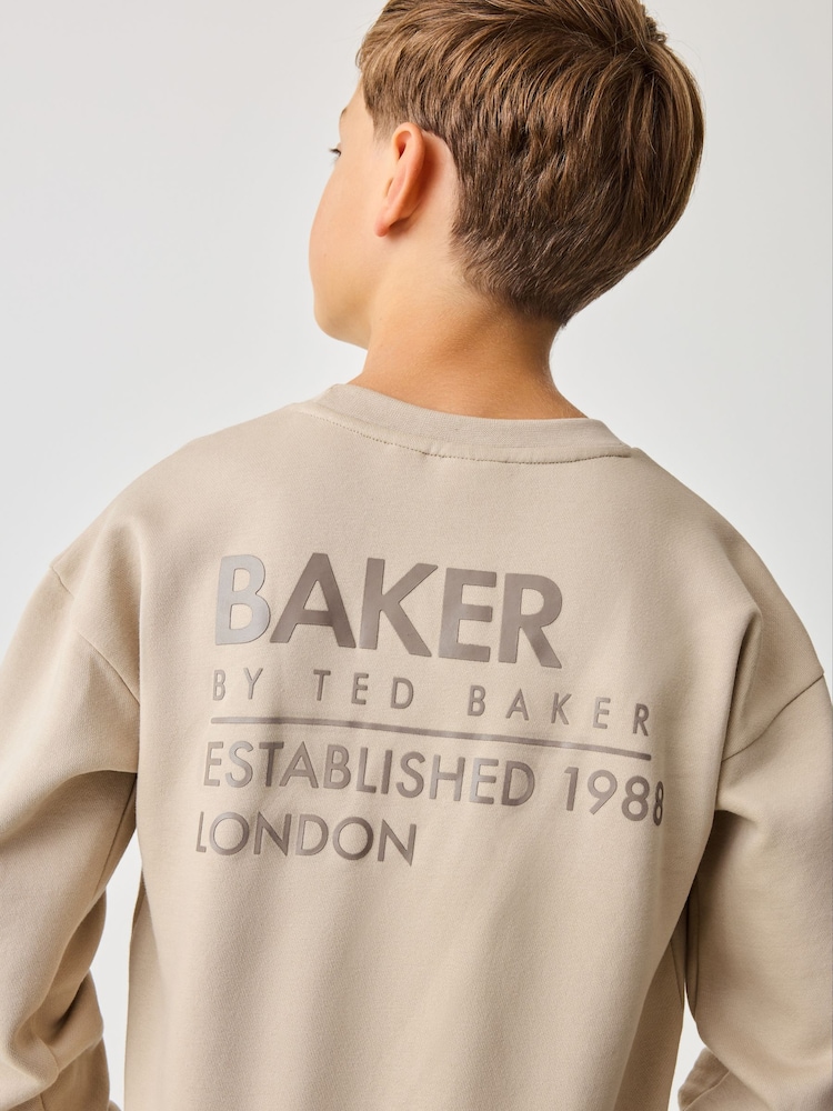 Baker by Ted Baker Sweatshirt and Cargo Joggers Set - Image 5 of 10