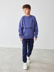 Baker by Ted Baker Sweatshirt and Cargo Joggers Set - Image 1 of 10