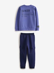 Baker by Ted Baker Sweatshirt and Cargo Joggers Set - Image 7 of 10