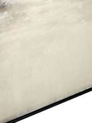 Pacific Monochrome Abstract Canvas with Black Frame - Image 3 of 6
