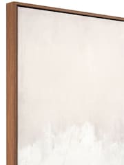 Pacific Natural Large Abstract Canvas with Natural Frame - Image 4 of 6