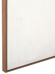 Pacific Natural Large Abstract Canvas with Natural Frame - Image 5 of 6