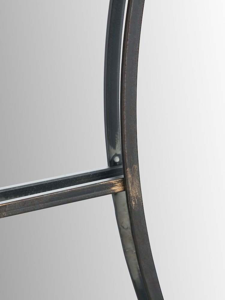 Pacific Bronze Large Metal Round Wall Mirror - Image 4 of 4