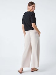Roman Black Fringe Detail Sparkle Button Cotton Cardigan - Image 3 of 5