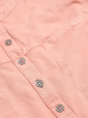 White Stuff Pink 100% Cotton Beth Jersey Mix T-Shirt - Image 7 of 7
