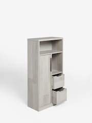 Grey Bronx Storage Console Unit - Image 9 of 10