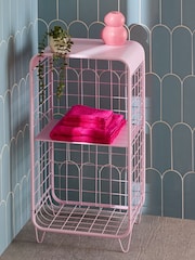 Pink Wire Storage Caddy - Image 1 of 5