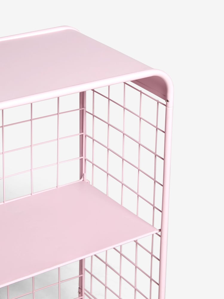 Pink Wire Storage Caddy - Image 5 of 5
