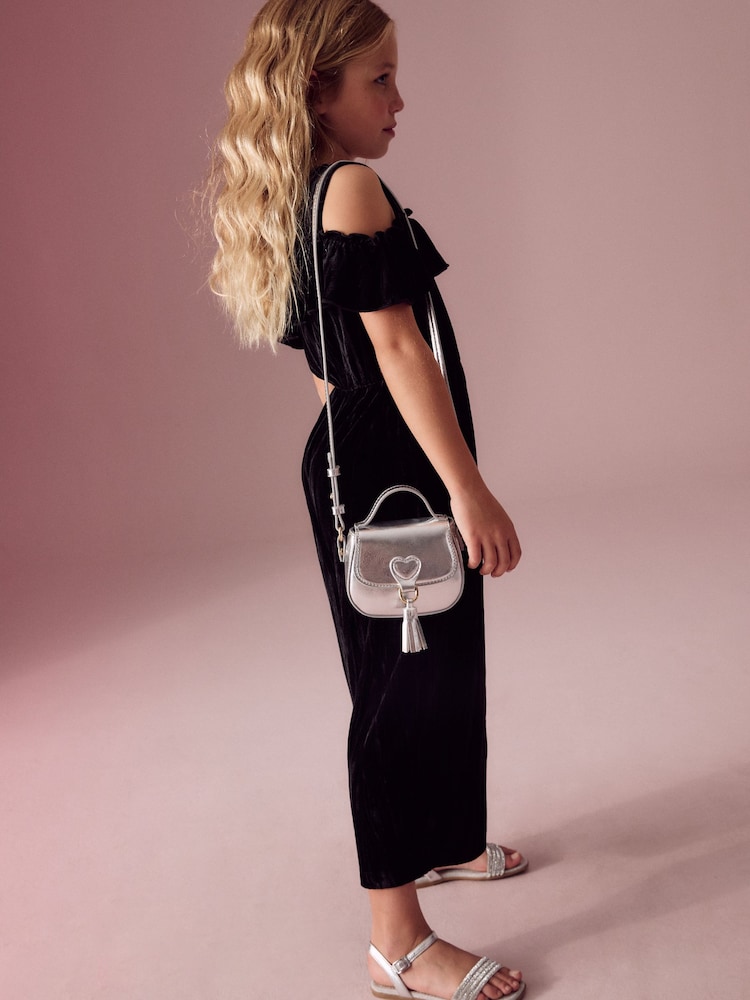 Metallic Western Cross-Body Bag - Image 3 of 9