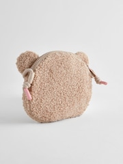 Tan Brown Borg Bear Cross-Body Bag - Image 2 of 6