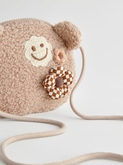 Tan Brown Borg Bear Cross-Body Bag - Image 5 of 6