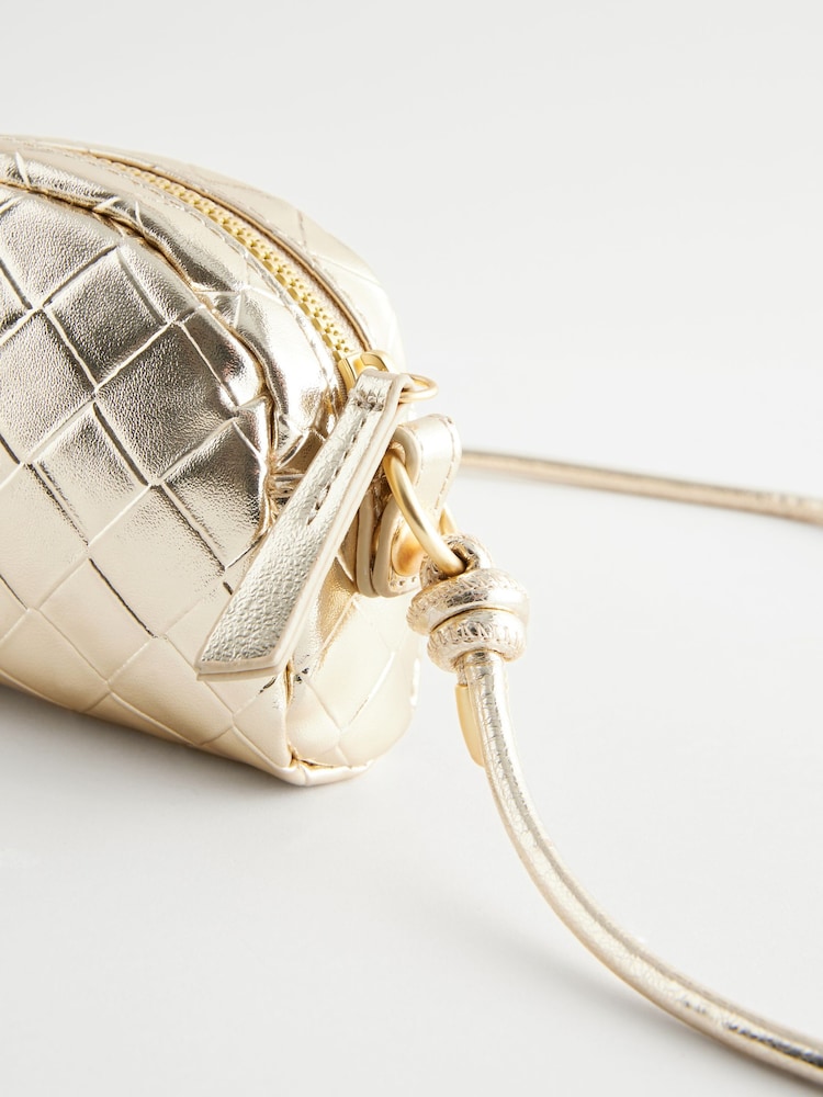 Aur - Metallic Cross-Body Bag - Image 3 of 5