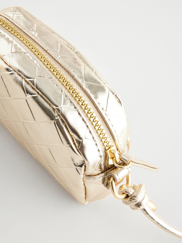 Aur - Metallic Cross-Body Bag - Image 4 of 5