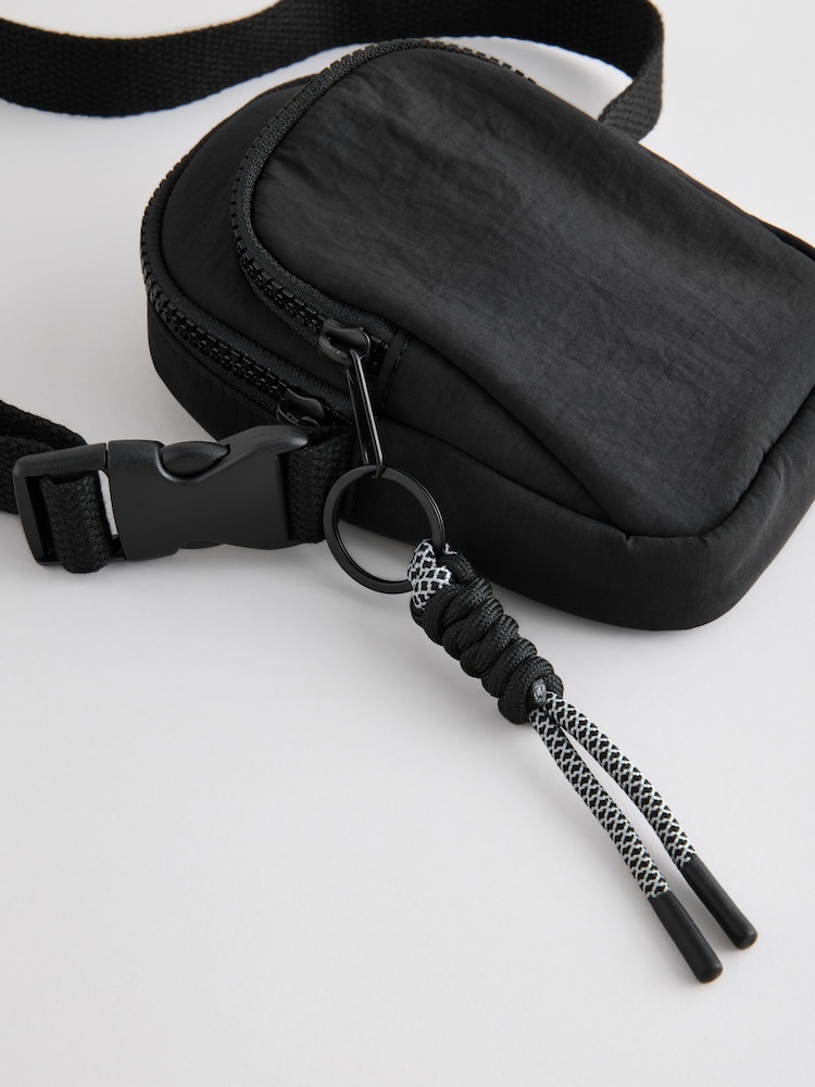 Black Cross-Body Phone Bag - Image 5 of 5