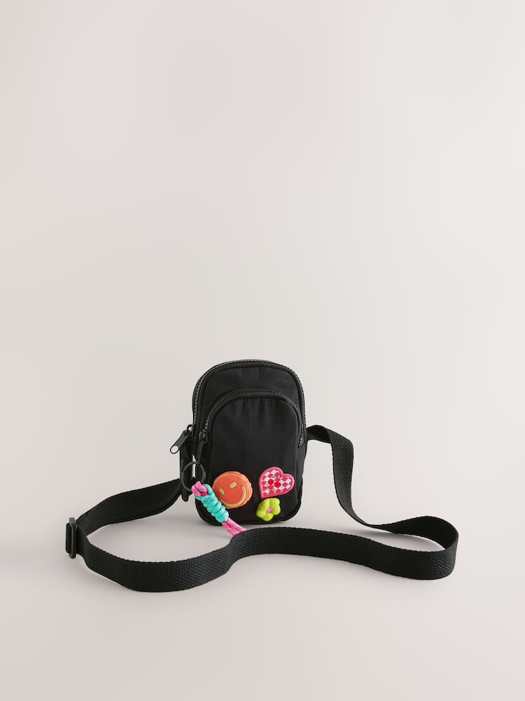 Negro/rosa - Bolso bandolera para el teléfono - Imagen 1 de 5