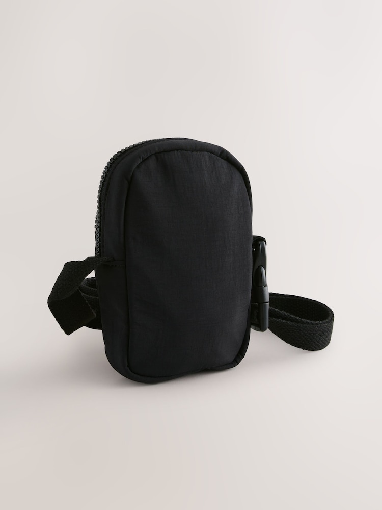 Negro/rosa - Bolso bandolera para el teléfono - Imagen 2 de 5