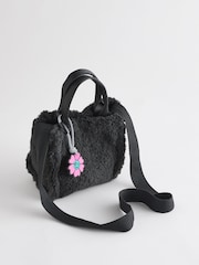 Black Borg Cross-Body Tote Bag - Image 1 of 6