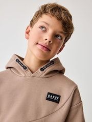 Baker by Ted Baker Tan Brown Hoodie And Joggers Set - Image 4 of 11